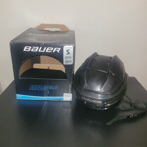 Bauer Re-Akt 100 Black IMS 9.0 Youth Hockey Helmet Size S
